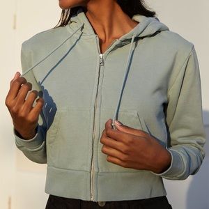 John Galt Sage Crystal Hoodie